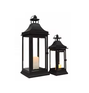 Lanterne marocaine personnalisée finition métal t-light support décoration intérieure antique suspendus et lanternes de conception de sol meilleure vente - Product Image 2