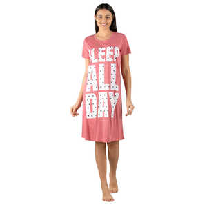 Conjunto de Pijama de Jersey Súper Suave Rosa, Diseño Casual con Patrón Geométrico de Dibujos Animados, Talla XS, Cintura Elástica con Cordón, para Uso en el Hogar, Personalizable - Product Image 4