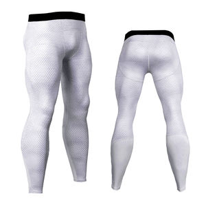 Collants d'entraînement personnalisables de haute qualité Leggings de yoga à taille élastique pour hommes - Product Image 2