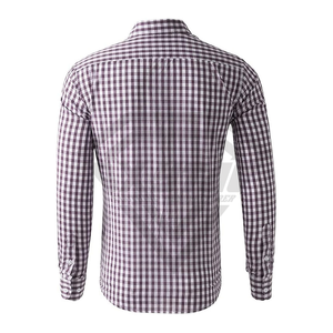 Camisa bávara informal de algodón, camisas de manga larga para adultos de ajuste regular, camisas Trachten Bavarian Oktoberfest, servicio OEM - Product Image 6