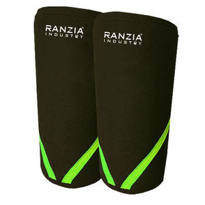 Logo personnalisé néoprène Powerlifting genouillères Protection professionnelle Compression entraînement Gym accessoires - Product Image 2