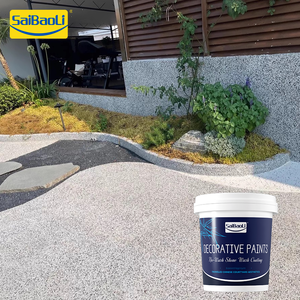 Peinture de <span class=keywords><strong>pierre</strong></span> lavée à base de résine, revêtement de sol époxy avec sensation de <span class=keywords><strong>pierre</strong></span> naturelle, durable pour le sol de balcon de passerelle - Product Image 5