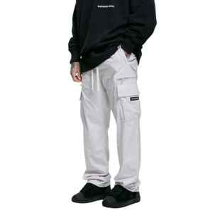 Pantalón Crago 2025, ropa de calle gris claro, estilo de tela duradera, puños ajustables en el tobillo, bolsillos ocultos con cremallera, ajuste moderno, comodidad diaria - Product Image 4