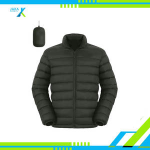 Chaqueta Acolchada Ligera de Lona para Hombre, Chaqueta de Invierno Aislada, Cálida, Impermeable, con Logotipo Frontal, para Viajes y Actividades al Aire Libre - Product Image 6