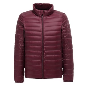 Chaqueta Acolchada Ligera Impermeable para Hombre, con Cuello Alto y Capucha, Relleno de Algodón - Product Image 4