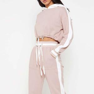 2025 NUEVO CHÁNDAL LOGOTIPO PERSONALIZADO CHÁNDAL DE MUJER TRAJES DE CALLE JERSEY Y ALGODÓN/POLIÉSTER PARA MUJER Y TRAJES DE JOGGING - Product Image 2