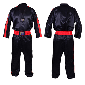 Kimono de compétition de kickboxing et d'arts martiaux unisexe QST, uniformes élégants avec logo personnalisé - Product Image 3