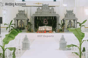 Decoración de Escenario para Recepción de Boda Estilo Bollywood de Lujo, Decoración de Boda de Lujo y Diseño de Eventos, Decoración de Boda Premium, Temática para Eventos - Product Image 6