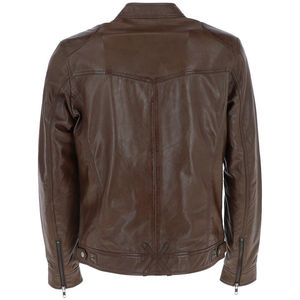 Veste en cuir suédé tendance sur mesure prix de gros veste en cuir pour hommes textile à la mode fabrication Sialkot Pakistan veste en cuir - Product Image 3