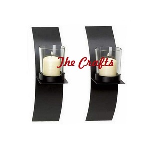 Iron Black Color <b>Candle</b> <b>Holders</b> Set Of Two Different Sizes <b>Candle</b> <b>Holders</b> Stand For Home Hotel And Events Use - Product Image 4