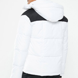 Chaqueta acolchada de mejor Material, chaqueta de invierno ecológica ligera transpirable frontal, Nailon/poliéster personalizable de alta calidad - Product Image 2