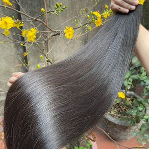 Venta al por mayor 100% Natural Virgen colores cabello humano de alta calidad a granel extensiones de cabello humano - Product Image 5