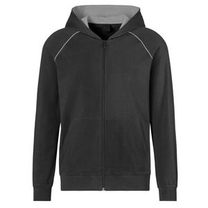 Sweat à capuche zippé pour femme Longline couleur personnalisée Sweat à capuche doux au toucher polaire décontracté Sweat à capuche haut à manches longues Sweat à capuche en coton - Product Image 4