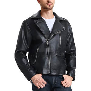 2025 prix de gros hommes vêtements de mode veste d'hiver fait le meilleur tissu meilleure vente veste en cuir - Product Image 5