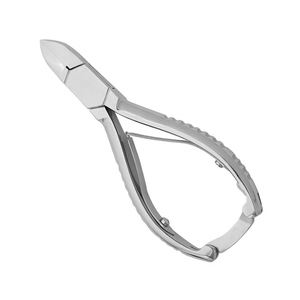 Cortador de uñas resistente de alta calidad con doble resorte mango liso encarnado cortadores de uñas herramienta de manicura y pedicura - Product Image 2