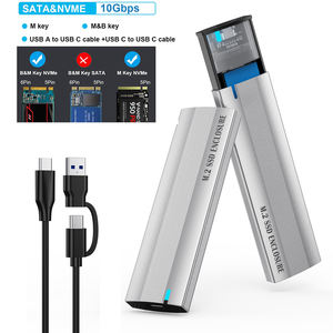 Promo Panas Kotak Solid State Drive M.<span class=keywords><strong>2</strong></span> NVME NGFF Dual-Protocol Tipe-c3.0 SSD Portabel Hard Drive Mobile 9210B Enclosure - Product Image 5