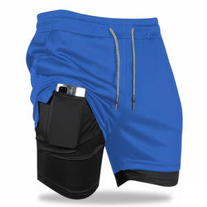 Pantalones Cortos Deportivos para Hombre, Ligeros, de Secado Rápido, Cómodos y Duraderos, para Correr, Hacer Ejercicio y Fitness - Product Image 1