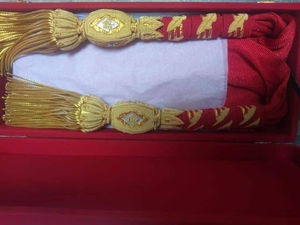 Haute Qualité Satin Sash pour Célébration Party Pageant Stand Promotionnel Hamza Badges-Vente En Gros Équipement De Défense Personnelle - Product Image 2