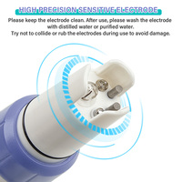 Testeur de qualité de l'eau professionnel 7 en 1, numérique, pH, TDS, EC, hydrogène, ORP, salinité et thermomètre avec écran LCD