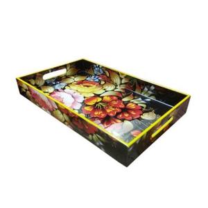 Bandeja de Madera para Servir Alimentos, Frutas y Postres, Forma Redonda, Equipo de Catering - Product Image 3