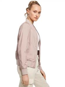 Chaquetas Parka de Manga Larga para Hombre, Nueva Moda, con Cuello Camisero, Ribete de Piel, Tela de Lona, Color Rosa Crepúsculo - Product Image 3