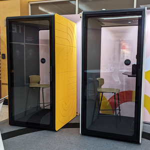 Cabine téléphonique acoustique silencieuse de haute qualité avec un design portable pour les environnements de bureau et commerciaux - Product Image 6