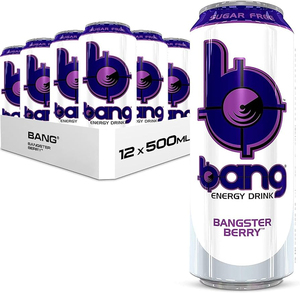 Bebida energética Bang-Sabor a unicornio arcoíris | Impulso de energía explosiva - Product Image 4