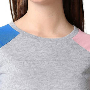 Cómoda camiseta informal de algodón de media manga para mujer, camiseta de estilo único para mujer para adulto - Product Image 6