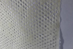 Venta al por mayor caliente reciclado hecho a mano libre de ácido Offset impreso papel de encaje plátano yute fibra hoja mixta - Product Image 3