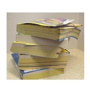Déchets de papier de haute qualité en vrac pour annuaires téléphoniques (Pages Jaunes) - Vente en gros à prix abordable - Product Image 4