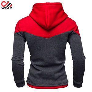 Ropa con capucha para hombre al por mayor de calidad superior, sudaderas con capucha de panel de lana de algodón 100% para hombre, personalizar todas las tallas para hombre - Product Image 6