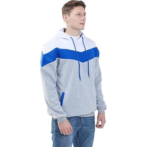 Nouveau sweat à capuche personnalisé pour homme, en molleton 100 % coton brodé, coupe ample, respirant, séchage rapide, couleurs personnalisées, faible MOQ, en promotion - Product Image 5