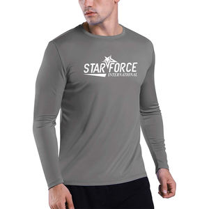 T-shirt à manches longues pour hommes avec un design personnalisé, coupe ajustée, matériau de haute qualité pour une tenue décontractée et formelle, parfait pour toutes les saisons - Product Image 2