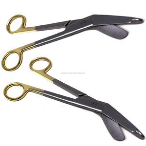 กรรไกรตัดผ้าพันแผล Supercut Lister ทำจากสแตนเลสสตีล ชุดเครื่องมือผ่าตัด ได้รับการรับรองมาตรฐาน CE ระดับ II สำหรับโรงพยาบาล คลินิก หู คอ จมูก - Product Image 4