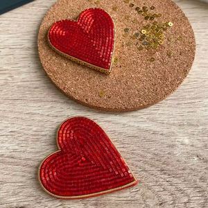 เข็มกลัดปักลูกปัดแบบสั่งทำพิเศษ เครื่องประดับงานปาร์ตี้ คุณภาพสูง ลูกปัดเม็ดเล็ก เข็มกลัดปักลูกปัดสำหรับเสื้อโค้ท - Product Image 1