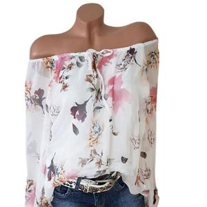 Blusas de calidad superior para mujer, moda elegante para mujer, camisas de gasa sólidas con lazo para oficina, ropa de mujer, primavera y otoño, venta al por mayor, ODM - Product Image 3