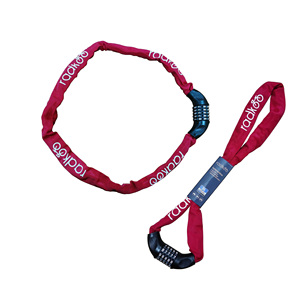 Lucchetto a catena rosso-BRF-620R - Product Image 1