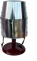 Authentique DUA Armure de Chevalier Templier Croisé Médiéval Style Moderne Grand Heaume Portable Objets de Collection Techniques Polies