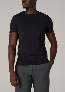 T-shirts pour hommes Premium 180 Gsm en vrac Motif solide Coton lourd Polyester Marque privée avec logo Jersey Tissu - Product Image 4