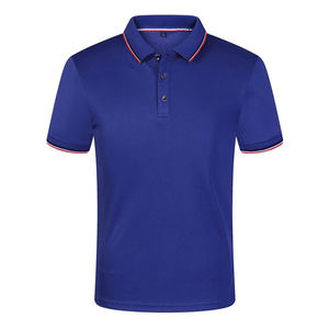 High Quality Men's Polo <b>Shirts</b> <b>Black</b> 100% Cotton Jersey Casual Summer Short Sleeve Polos in Solid Color Plus Size - Product Image 5