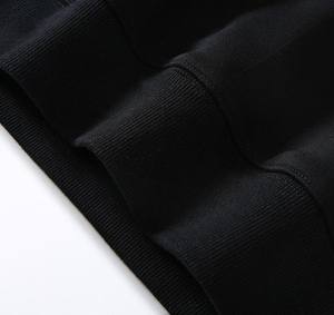 Marque de mode logo broderie conception oiseaux hommes haut de gamme 100% coton à capuche costume personnalisé en gros sweats à capuche pull - Product Image 5