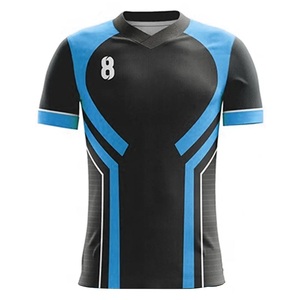 Uniforme de equipo de fútbol al por mayor camiseta de fútbol transpirable de secado rápido y pantalones cortos con estampado personalizado para el entrenamiento escolar del club - Product Image 4