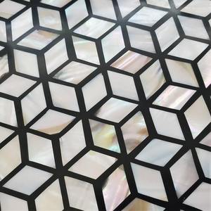 Plateau rectangulaire en nacre fait à la main par Faizacraft, plateau de service décoratif écologique pour Noël, pour la maison et la restauration, cadeau - Product Image 3