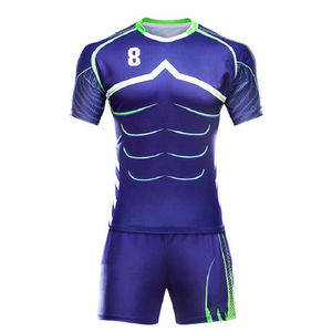 Uniformes de Rugby Personalizables de Alta Calidad, Transpirables, de Secado Rápido, con Impresión por Sublimación, para Equipos Deportivos y Clubes, Nuevo Diseño - Product Image 4