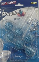 Vente d'usine, désodorisant solide pour toilettes écologique YangYi Wuglo au parfum de citron, 50%-80% d'ingrédients actifs, nettoyant suspendu pour chasse d'eau