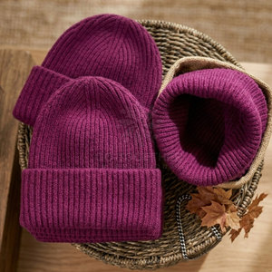 Gorro de Punto Ligero de Moda Unisex, Gorro de Invierno Informal para Uso Diario al Aire Libre, Jacquard - Product Image 4