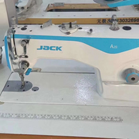 Machine à coudre industrielle à point droit à aiguille simple informatisée JACK A2S d'occasion