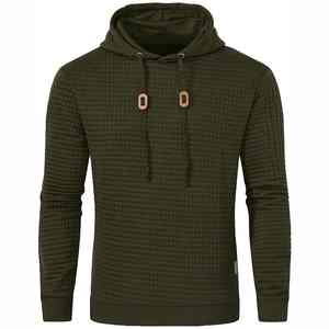 Sudadera con Capucha de Invierno para Hombre, Ropa Casual, Diseño Moderno, Básico y Único, Sudadera Lisa con Logotipo Personalizado, Impresión Serigráfica 100% - Product Image 1
