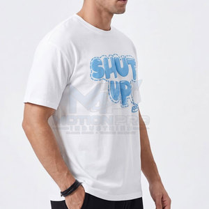 Camiseta Informal, Elegante y Cómoda, 100% Algodón, Suave, Transpirable, Ecológica, de Primera Calidad, para Uso Diario, Moda Masculina - Product Image 4