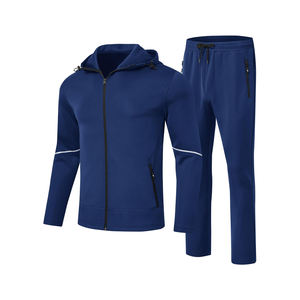 Venta al por mayor logotipo personalizado de calidad superior nuevo diseño al por mayor de manga larga chaqueta de chándal de fútbol ropa deportiva de entrenamiento - Product Image 1